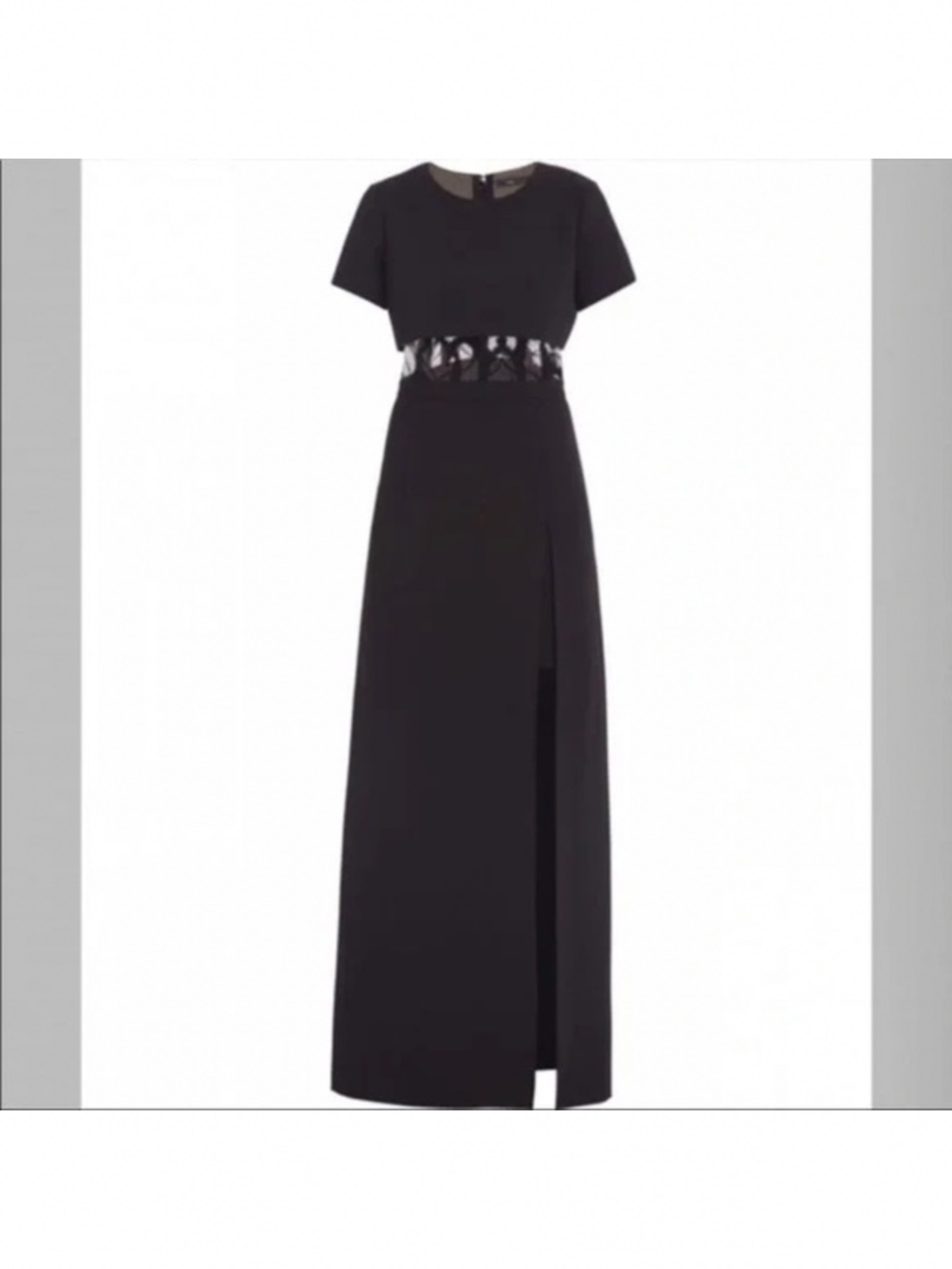 BCBG Haylee maxi gown with lace. size XS
